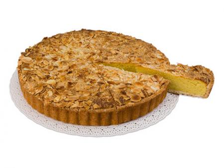 Crostata mandorle pretagliata